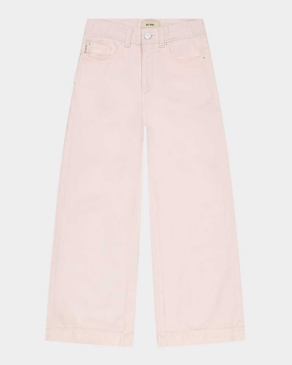 Girl's Lily Wide Leg Jeans, Size 4-6